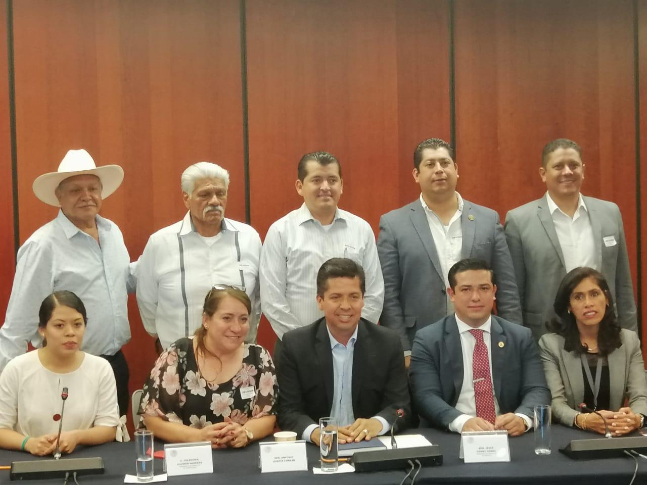 Recibe Antonio García Conejo a alcaldes del PAN en Michoacán