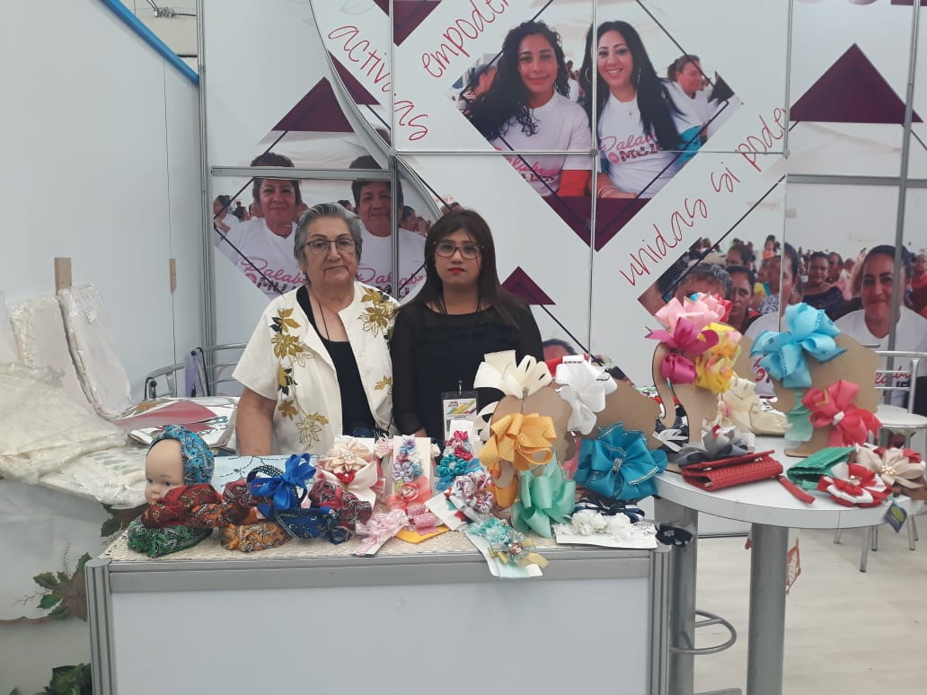 Un éxito, presencia de emprendedoras de Palabra de Mujer en la Expo fiesta