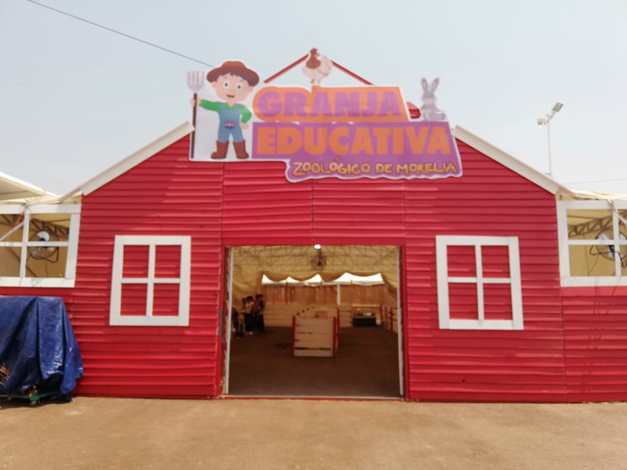 Granja Educativa, deleita a infantes en Expo Fiesta Michoacán 2019: Sedrua