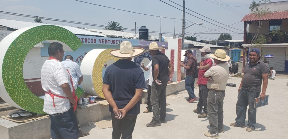 Alistan inauguración de la Plaza de Armas de Capula:  Humberto Trujillo Neri