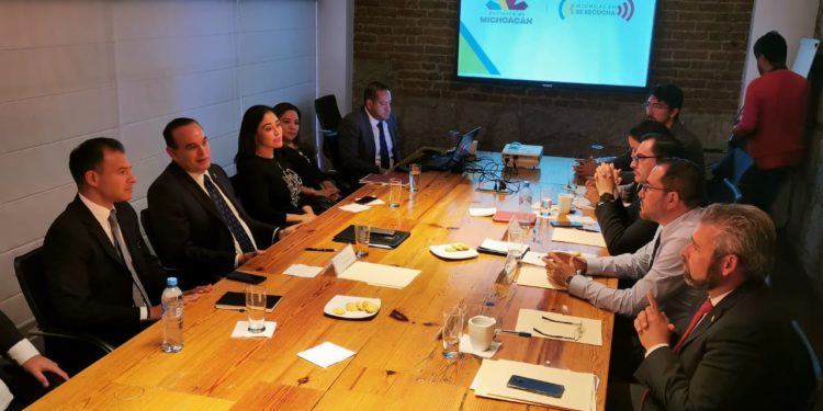 Coordinan esfuerzos Congreso de Michoacán y SSP por pacificación de Michoacán