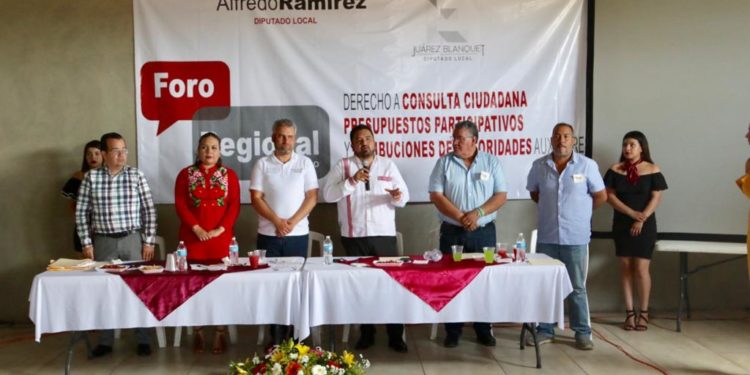 Con presupuesto participativo y obras por cooperación, comunidades participarán en el desarrollo: Alfredo Ramírez y Erick Juárez