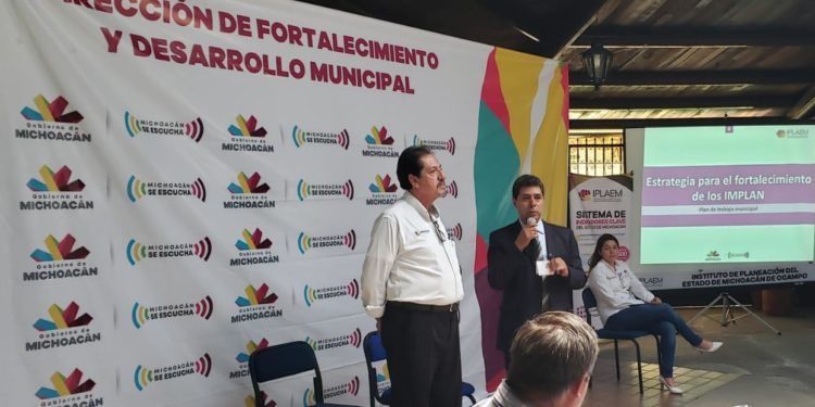 Avanza la cultura de la planeación en los municipios de Michoacán: IPLAEM