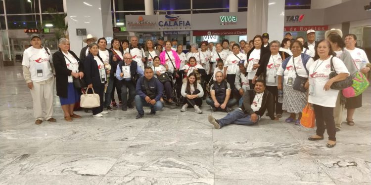 Se reencuentran 42 Palomas Mensajeras de Zamora con sus familias en California