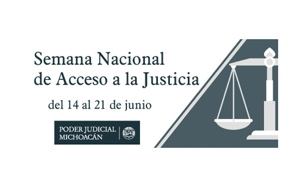Realizarán “Semana Nacional de Acceso a la Justicia”