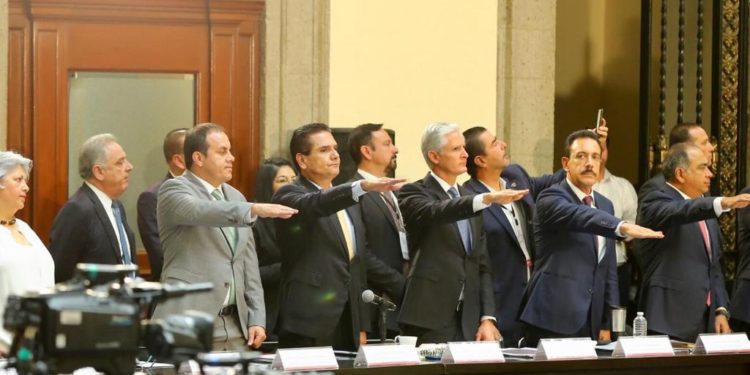 Impulsa Gobernador fortalecimiento de fuerzas policiales en Consejo Nacional de Seguridad