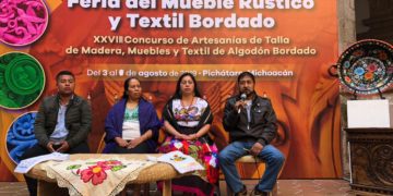 Pichátaro estará de fiesta: lista la Feria del Mueble Rústico y Textil Bordado