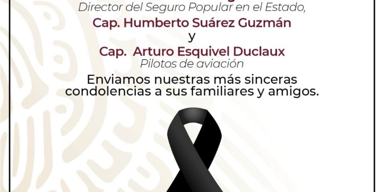 Lamenta Roberto Pantoja fallecimientos por desplome de helicóptero en Michoacán