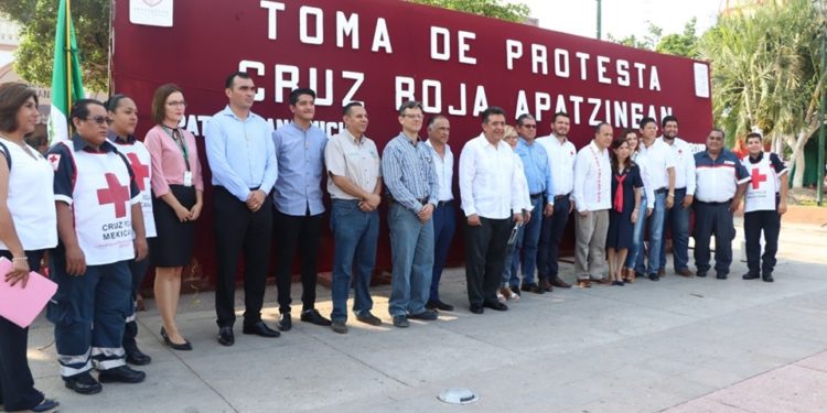 Alcalde de Apatzingán invita a apoyar a la Cruz Roja Mexicana