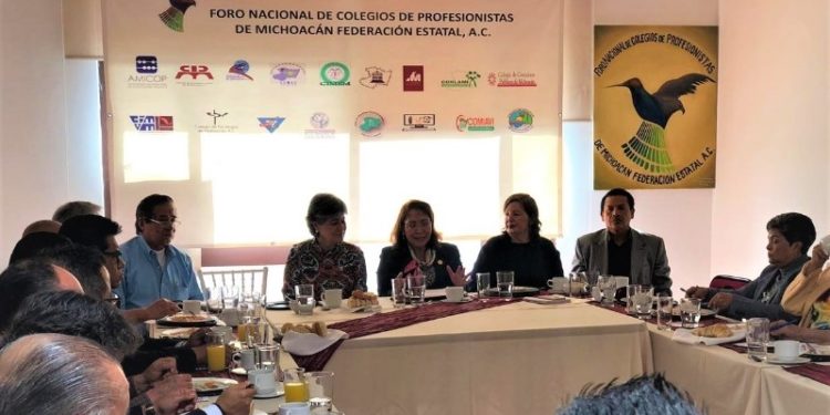 Ofrece Mayela Salas respaldo legislativo a profesionistas de Michoacán