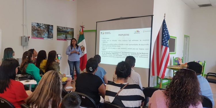 Impulsa Gobierno de Michoacán mejores políticas públicas para mujeres migrantes