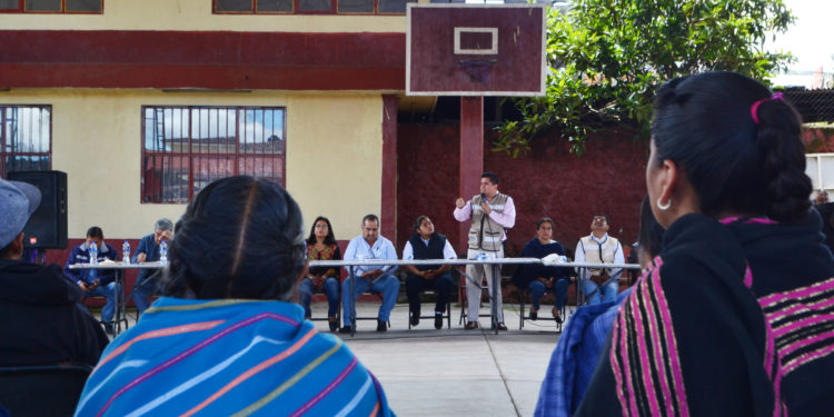 Entrega Bienestar apoyos para la Meseta Purépecha