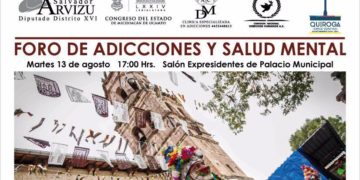 Prevención contra la adicción de los jóvenes debe priorizarse; Arvizu