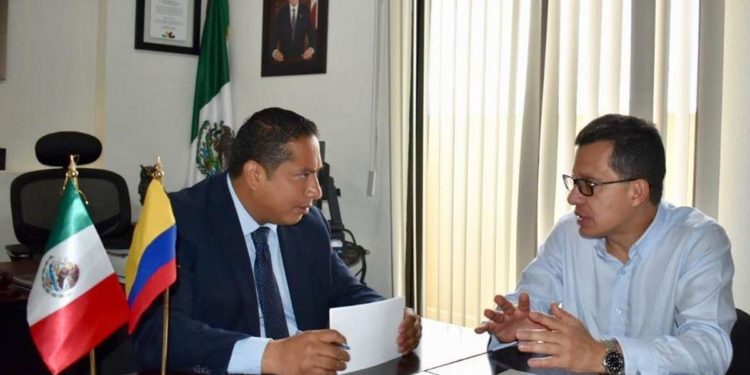 Trazará Segob programas para defensores mediante la Embajada de Colombia