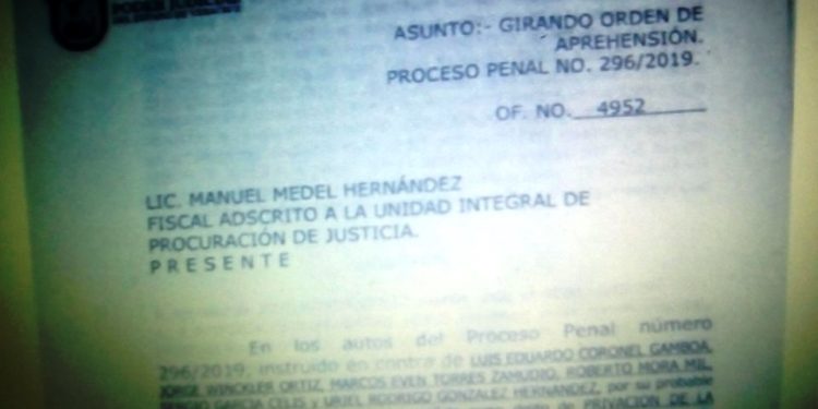Filtran presunta orden de aprehensión contra ex fiscal de Veracruz  y otros funcionarios ex funcionario
