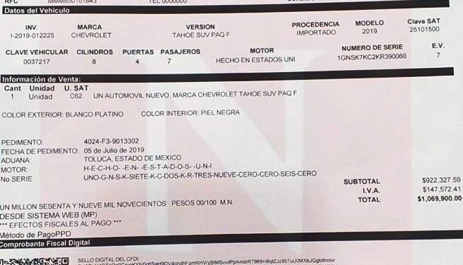 Llueven Criticas contra Raúl Morón por compra de camioneta de un Millón de Pesos