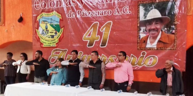 Concluyen festejos de 41 años de la creación de Colonias y Calles Unidas de Pátzcuaro, A. C.