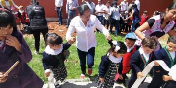 Con obras responde gobierno del Estado a la Educación de la niñez michoacana