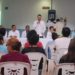 Octavio Ocampo participa en campaña de salud y visita escuelas en Tuzantla