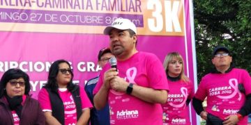 Con gran éxito se realiza Carrera-Caminata Rosa en Hidalgo, Tony Martínez agradece participación