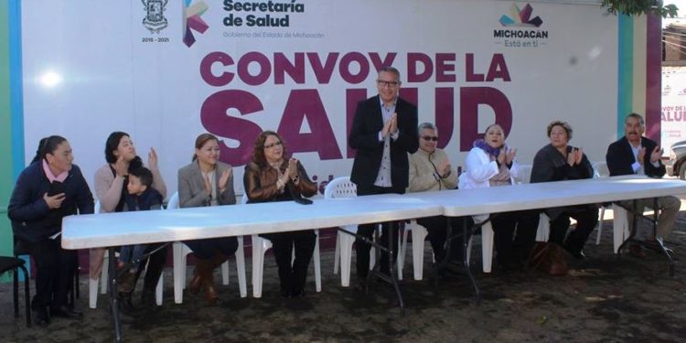 Ayuntamiento de Huiramba de la mano con el gobierno del Estado en Favor de la Salud