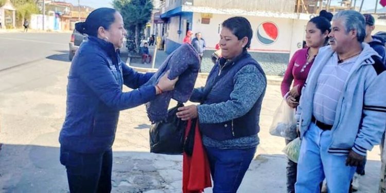 Hacen frente al Frío en la zona oriente bajo el apoyo del gobierno de Silvano Aureoles Conejo