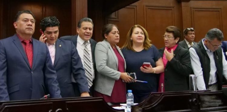 Quien este libre de pecado que se quede en Morena; los pecados y denuncias de la bancada morenista en Michoacán con nombre y apellidos