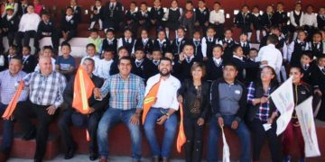 Octavio Ocampo en Zitácuaro refrenda compromiso con fortalecimiento de sector educativo