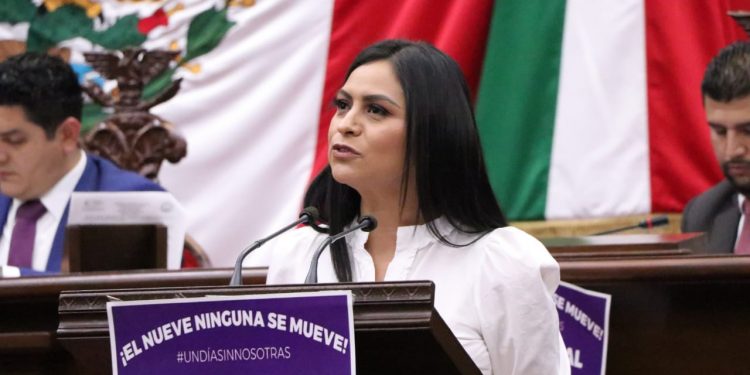 Congreso de Michoacán se sumará a Paro Nacional de Mujeres: Araceli Saucedo