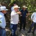 Alcalde de Apatzingán verifica avance del proyecto de la presa El Sandoval