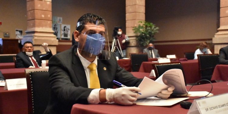 Garantizada certeza jurídica en sesiones virtuales del Congreso del Estado: Octavio Ocampo