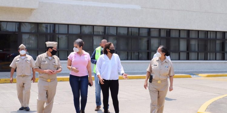 Alistan Hospital Naval para atención de COVID-19