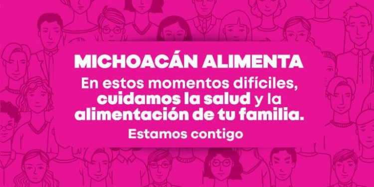 Programa Michoacán Alimenta, en apoyo a familias vulnerables