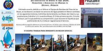Organismo de Agua Potable de Pátzcuaro busca eficientizar suministro del vital líquido en Colonias