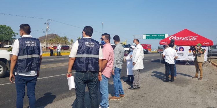 Se mantiene Filtro Sanitario Aleatorio contra el COVID-19 en Apatzingán