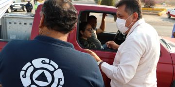 Revisan mil personas en los filtros sanitarios de Apatzingán