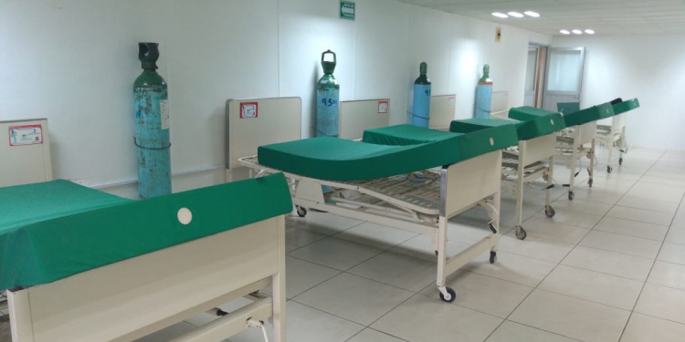 IMSS CUENTA CON ESPACIOS ADECUADOS  PARA PACIENTES COVID 19 EN HGZ No. 2 DE ZACAPU, MICHOACÁN