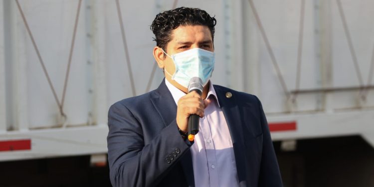 Congreso de Michoacán y Segalmex, juntos contra COVID-19: Toño Madriz
