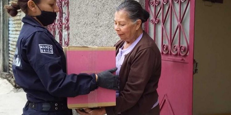 Más de 5 mil apoyos de Michoacán Alimenta han sido entregados en la región Zacapu