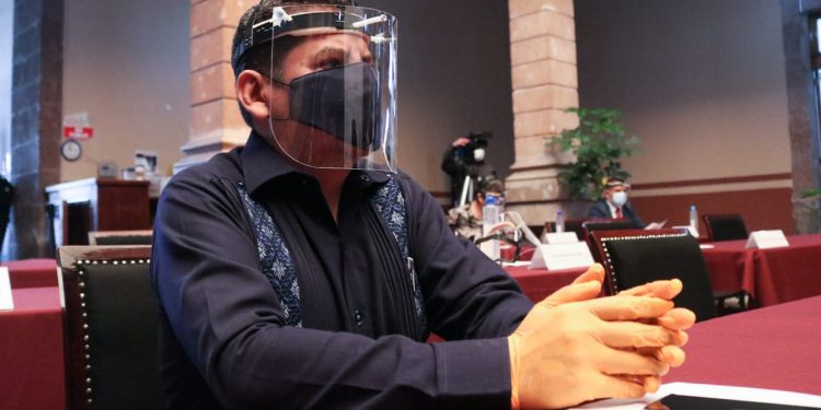 El Diputado Local Ángel Custodio Virrueta, exhorta a Gobierno Federal a no dejar solos a migrantes