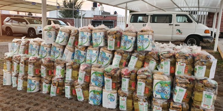 Realiza CECyTEM labor social en beneficio de las familias de niños de albergues rurales