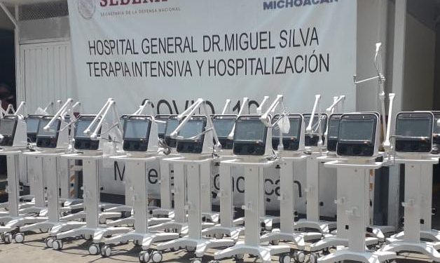 Con 30 ventiladores y personal enviado por INSABI, refuerza SSM atención