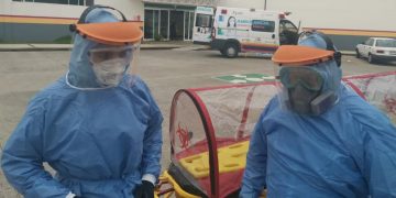 Paramédicos de la SSM, firmes en el combate contra el COVID-19