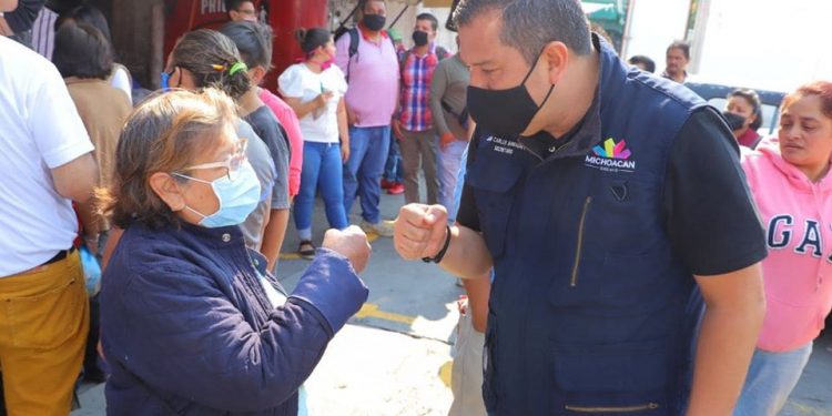 SEDESOH sigue cerrando el paso al COVID-19 y apoyando en la salud de los michoacanos