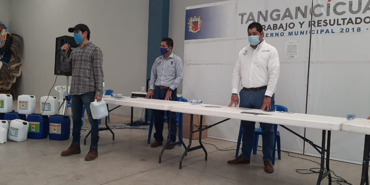 En Tangancícuaro se promueve la Agricultura Sustentable