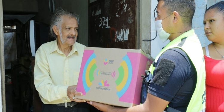 Apoyo alimentario nos ayuda a sobrevivir durante confinamiento