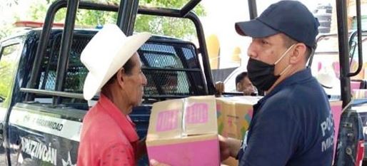 Gobierno de Silvano sigue con la entrega de alimentos a familias vulnerable, nada nos limita dice Marco Antonio González Mendoza