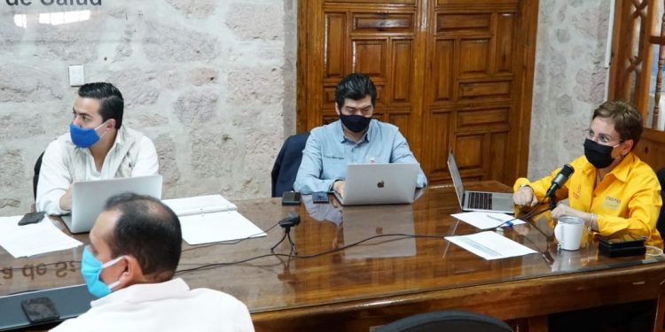 Comparte Michoacán fortalezas en el combate a COVID-19 al Consejo Nacional de Salud