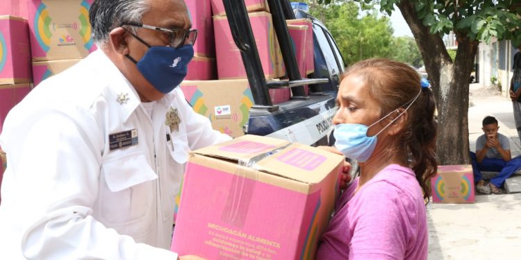 “Con esta despensa tendremos alimento en nuestra mesa”: Bernardina Castillo