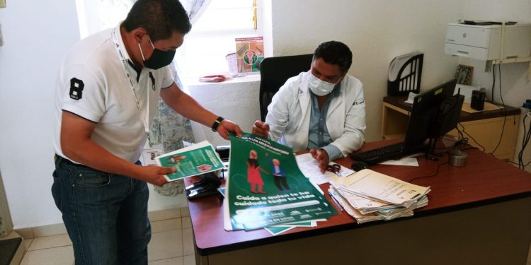 Concientiza SSM a la población con material alusivo a COVID-19
